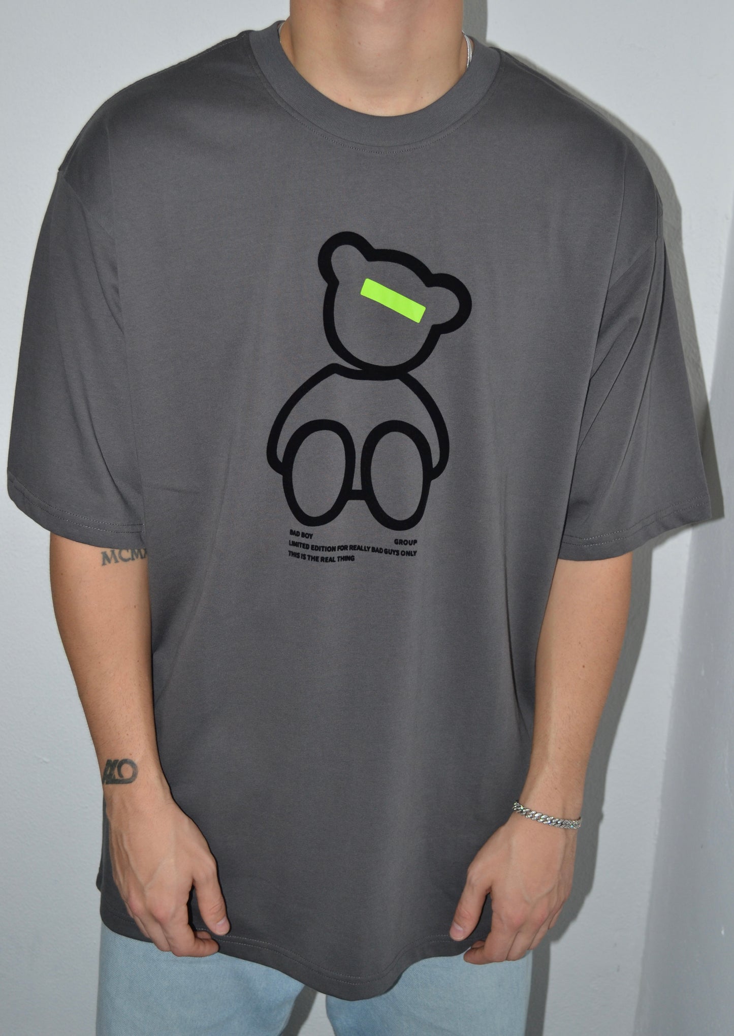 T-shirt orso grigia