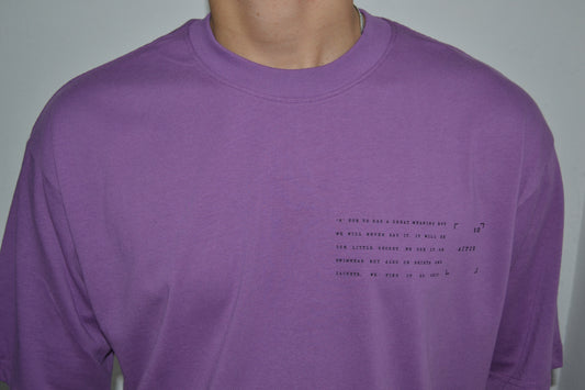 T-shirt viola