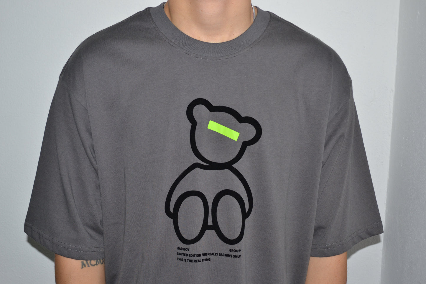 T-shirt orso grigia